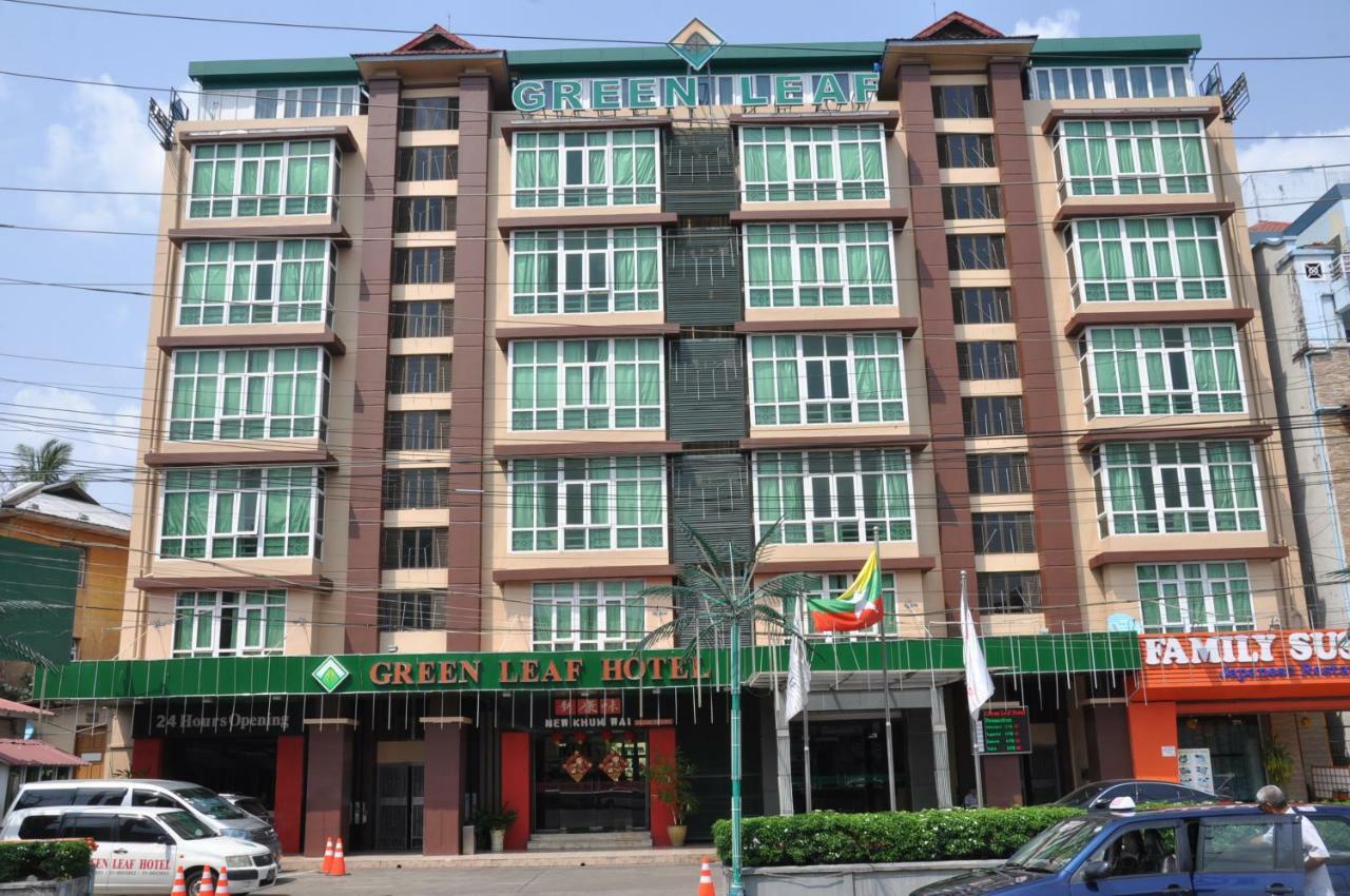 Green Leaf Hotel Yangon Exteriör bild